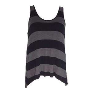 Banana Republic Women's  Striped Mixed Media Tunic Tank Top